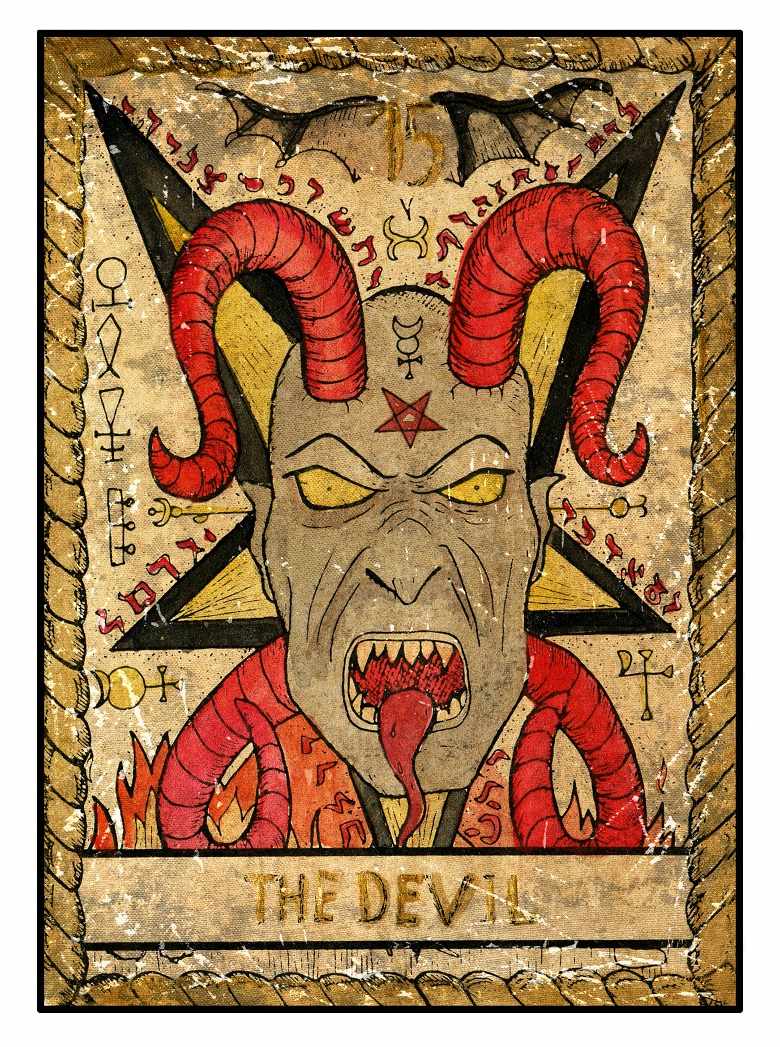 Der Teufel in der Liebe Tarot